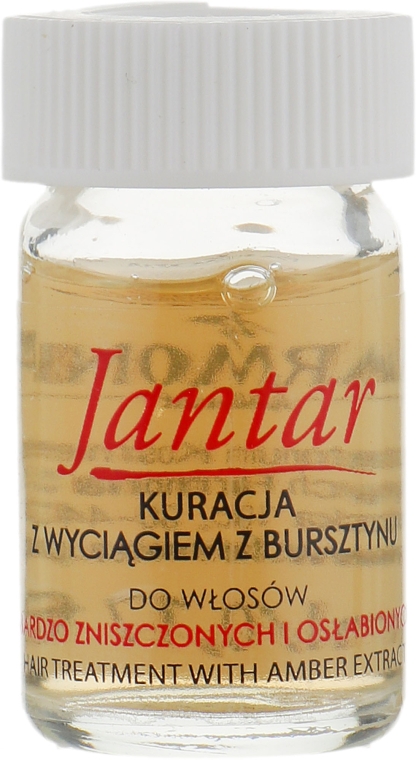 Засіб для надмірно пошкодженого волосся - Farmona Jantar Hair Treatment with Amber Extract — фото N3