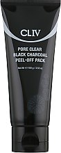 Маска-плівка з чорним вугіллям для очищення пор від забруднення - CLIV Pore Clear Black Charcoal Peel-off Pack — фото N2