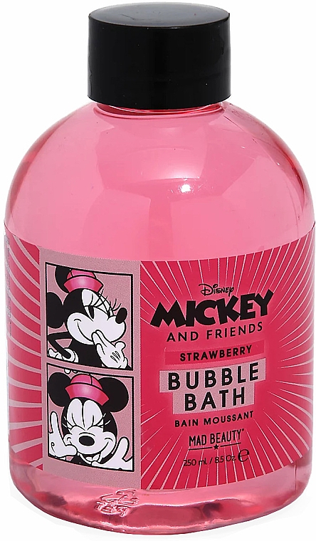 Пена для ванны "Клубника" - Mad Beauty Disney Mickey & Friends Bubble Bath — фото N1