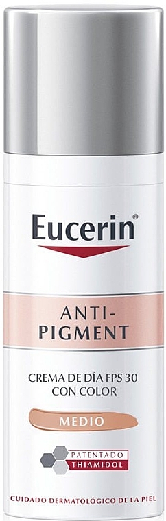 Денний крем проти пігментації, з відтінком, SPF30 - Eucerin Anti-Pigment — фото N1