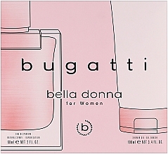 Духи, Парфюмерия, косметика Bugatti Bella Donna Eau - Набор (edp/60 ml + sh/gel/100 ml)