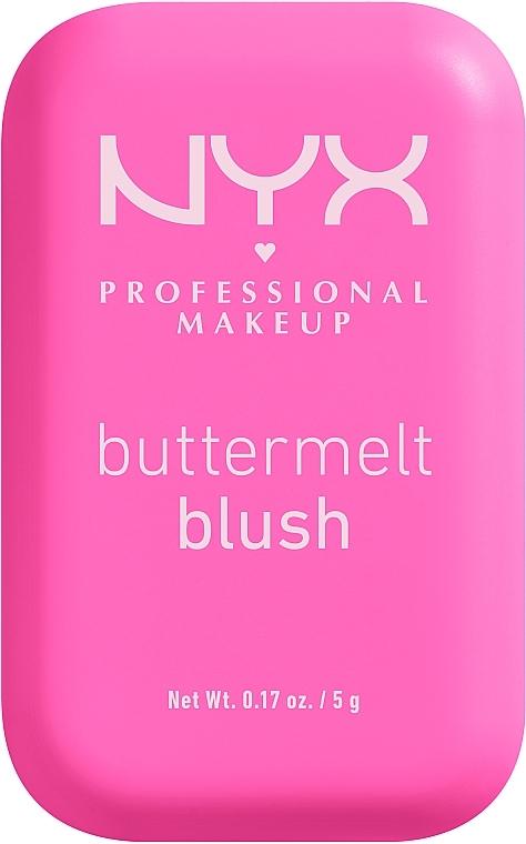 Кремові рум'яна для обличчя - NYX Professional Makeup Buttermelt High-Pigment Powder Blush