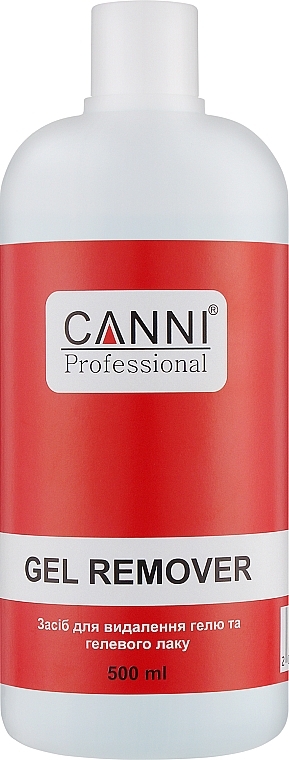 Жидкость для снятия гель-лака - Canni Gel Remover — фото N4