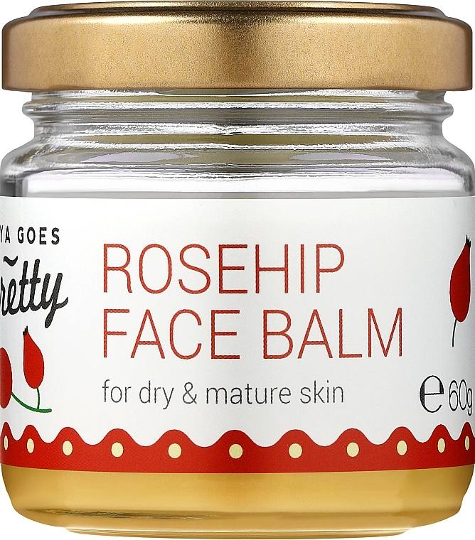 Бальзам для обличчя із шипшиною - Zoya Goes Rosehip Face Balm — фото N1