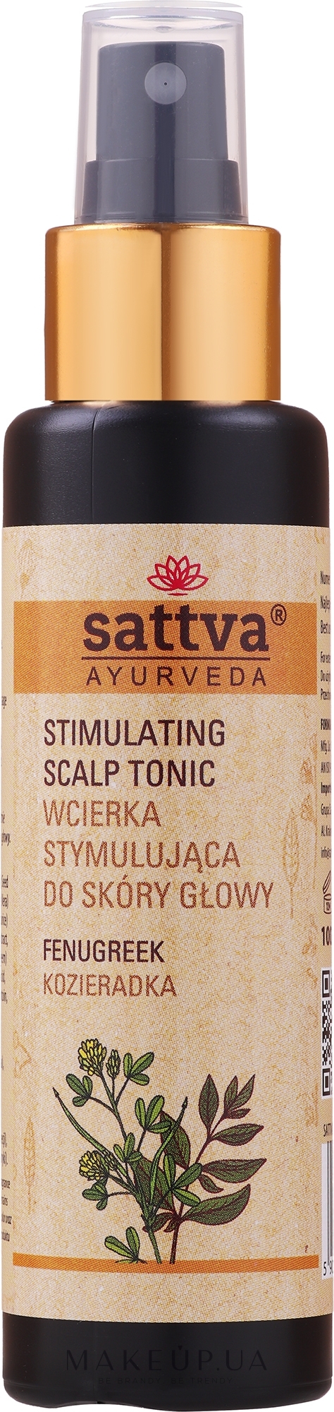 Стимулирующий лосьон для волос - Sattva Ayurveda — фото 100ml