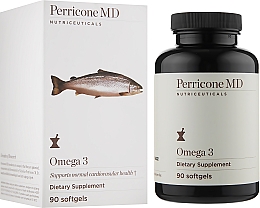 Добавка Omega 3, 90 таблеток - Perricone MD Omega 3 Supplements 30 day — фото N2
