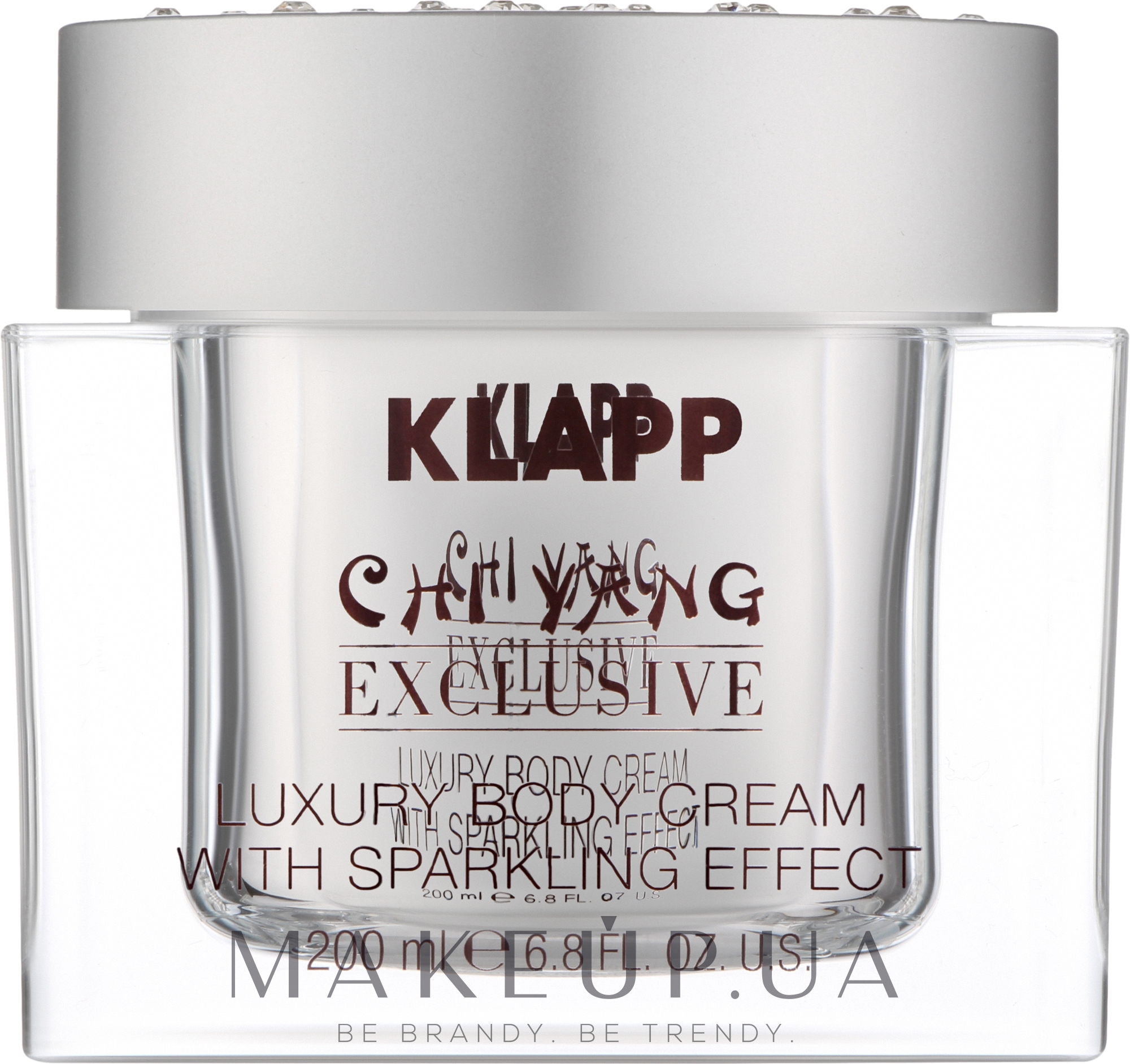 Крем-люкс для тела с эффектом мерцания - Klapp Chi Yang Luxury Body Cream Sparkling Effect — фото 200ml