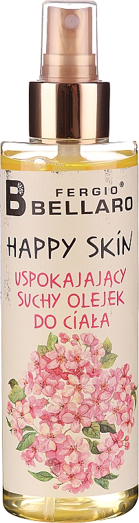 Заспокійлива суха олія для тіла - Fergio Bellaro Happy Skin Body Oil — фото N1