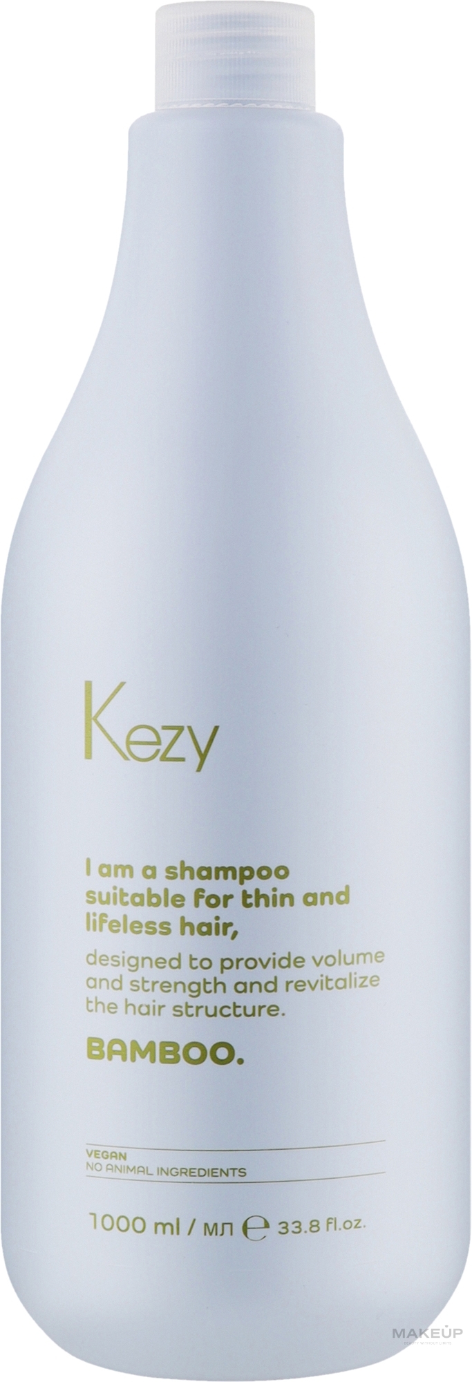 Шампунь для тонких волос - Kezy Bamboo Shampoo — фото 1000ml