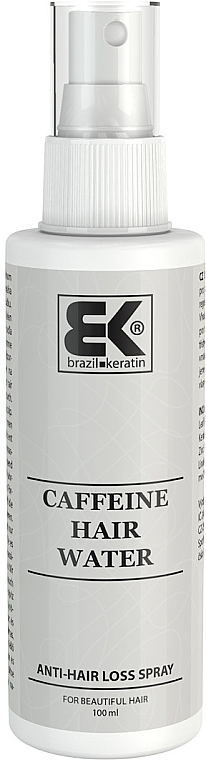 Вода для волосся з кофеїном - Brazil Keratin Anti Hair Loss Spray Caffeine Hair Water — фото N1