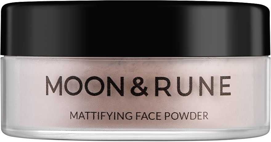 Матувальна пудра для обличчя - Moon&Rune Mattifying Face Powder — фото N2
