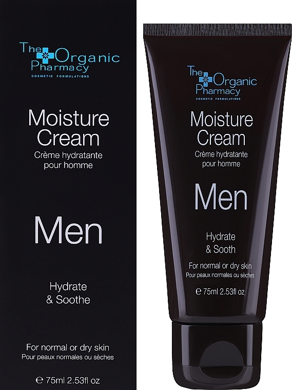 Зволожувальний крем для чоловіків - The Organic Pharmacy Men Moisture Cream — фото N2