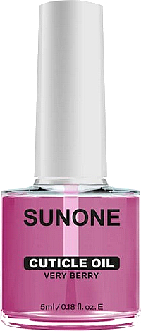 Олія для кутикули й нігтів "Very Berry" - Sunone Cuticle Oil — фото N1