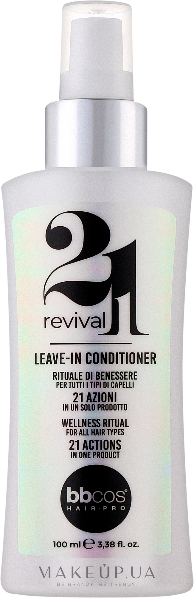 Незмивний кондиціонер для оздоровлення й відновлення здоров'я волосся - BBcos Revival 21 In 1 Leave-In Conditioner — фото 100ml