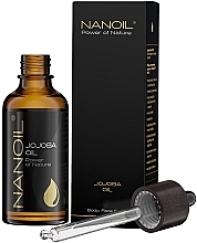 Олія жожоба - Nanoil Body Face and Hair Jojoba Oil — фото N3