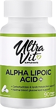 Альфа-липоевая кислота - UltraVit Alpha Lipoic Acid — фото N1