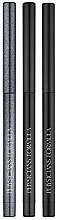 Набор водостойких гелевых карандашей с тремя финишами - Physicians Formula Eye Booster Gel Eyeliner Trio Black (eyeliner/3*0.37g) — фото N2