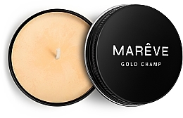 Свеча массажная парфюмированная для тела "Gold Champ" - MARÊVE — фото N5