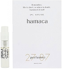 Духи, Парфюмерия, косметика 27 87 Perfumes Hamaca - Парфюмированная вода (пробник)