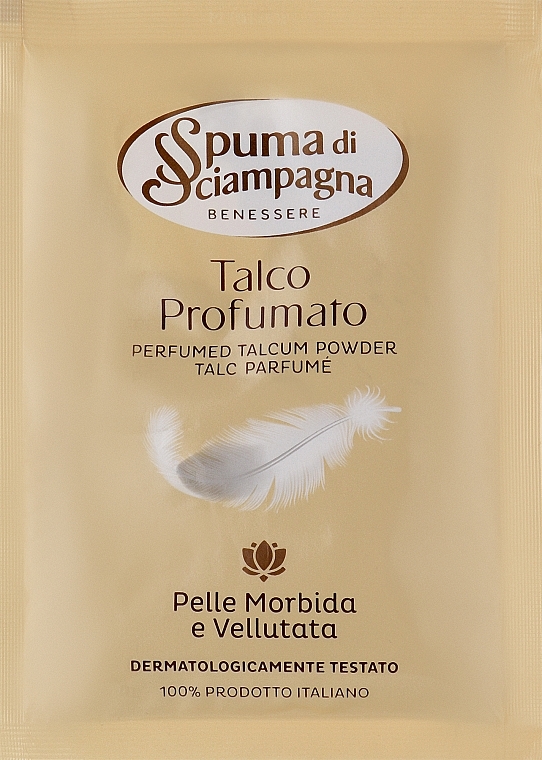 Ароматизированный тальк для тела - Spuma di Sciampagna Personal Care Perfumed Talcum Powder — фото N1