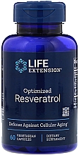 Пищевая добавка "Ресвератрол" - Life Extension Optimized Resveratrol — фото N1