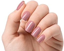 Набор гелевых наклеек для ногтей - Nooves Premium Glam Dusty Rose Cat Eye — фото N2