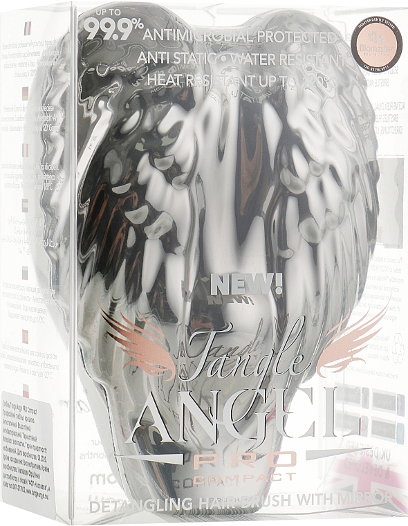 Расческа для волос - Tangle Angel Pro Compact Titanium  — фото N1
