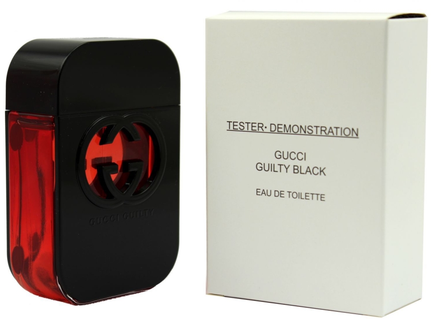 gucci guilty black tester