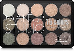 Палетка для макіяжу очей - DoDo Girl 15 Colors Diamond Eyeshadow Palette Makeup Studio — фото N2
