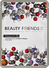 Духи, Парфюмерия, косметика Маска для лица с коллагеном - Beauty Friends II Collagen Essence Mask