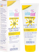 Духи, Парфюмерия, косметика Детский солнцезащитный крем - Sebamed Kids Sunscreen SPF 30 Baby Sun Cream