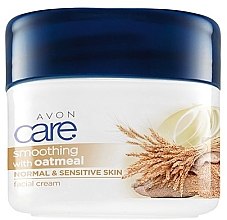 Духи, Парфюмерия, косметика Смягчающий крем для лица - Avon Care Smoothing Oatmeal Facial Cream