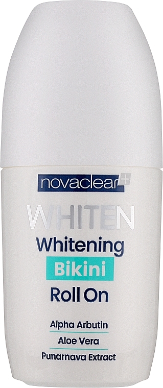 Відбілювальний ролик для зони бікіні - Novaclear Whiten Whitening Bikini Roll On — фото N1