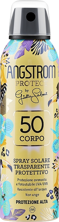 Солнцезащитный спрей для тела - Angstrom Protect Transparent Spray SPF50 Limited Edition — фото N1