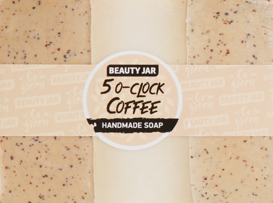 Глицериновое мыло с ароматом кофе - Beauty Jar 5 O-clock Coffee Handmade Soap