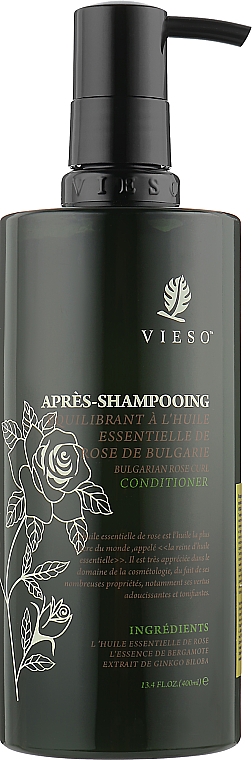 Кондиціонер для в'юнкого волосся з олією болгарської троянди - Vieso Bulgarian Rose Curl Conditioner — фото N2
