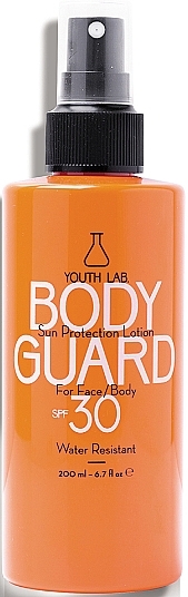 Сонцезахисний спрей для обличчя й тіла - Youth Lab. Body Guard SPF 30 Face & Body — фото N1