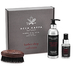 Духи, Парфюмерия, косметика Подарочный набор для бритья - Acca Kappa Barber Shop Collection (sh/200ml + flyuid/50ml)