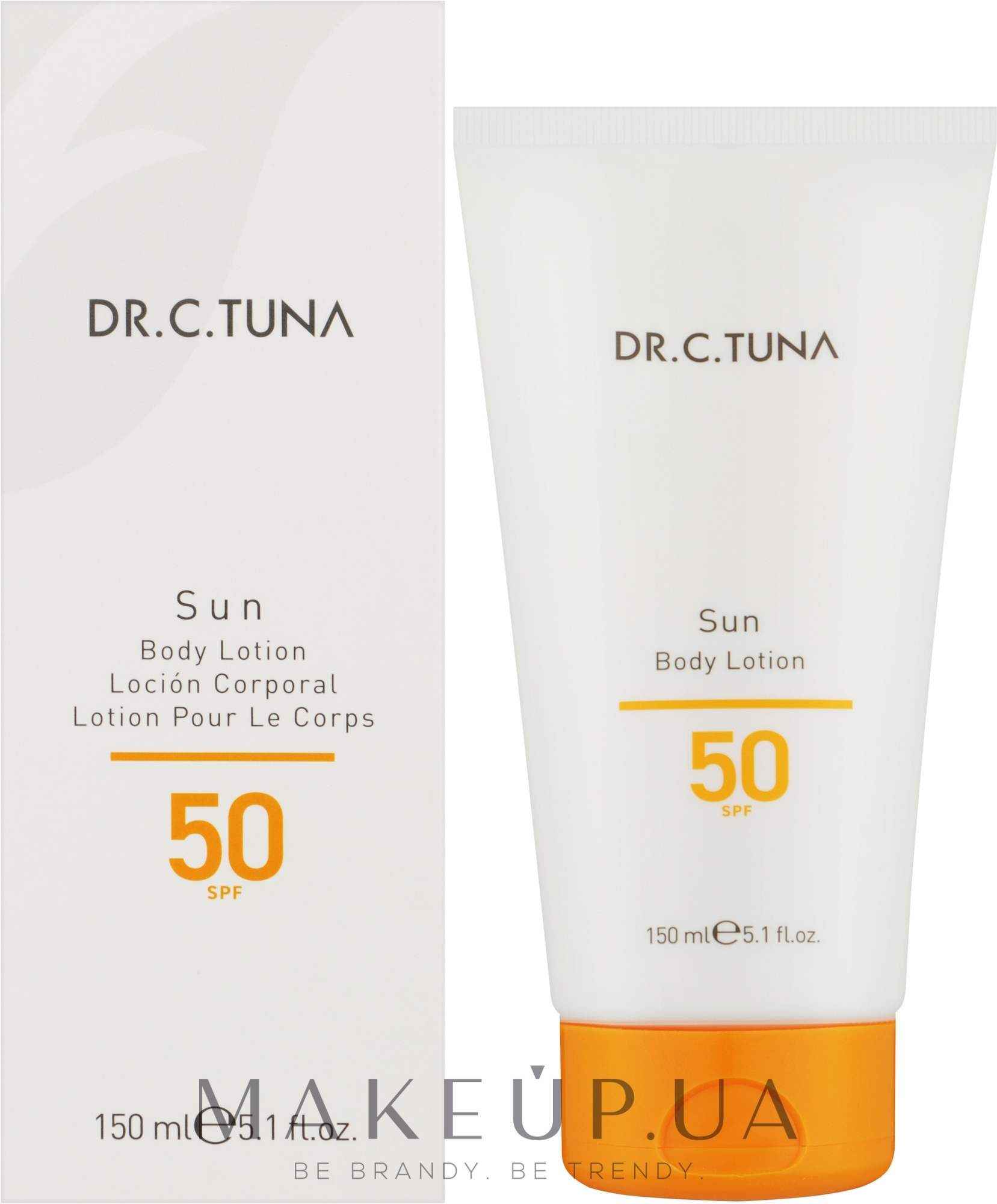 Солнцезащитный лосьон - Farmasi Dr. C. Tuna Face & Body Sun Lotion SPF50 — фото 150ml