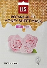 Маска тканевая для лица с мёдом и экстрактом розы - V07 Botanical Fit Honey Sheet Mask Rose — фото N1