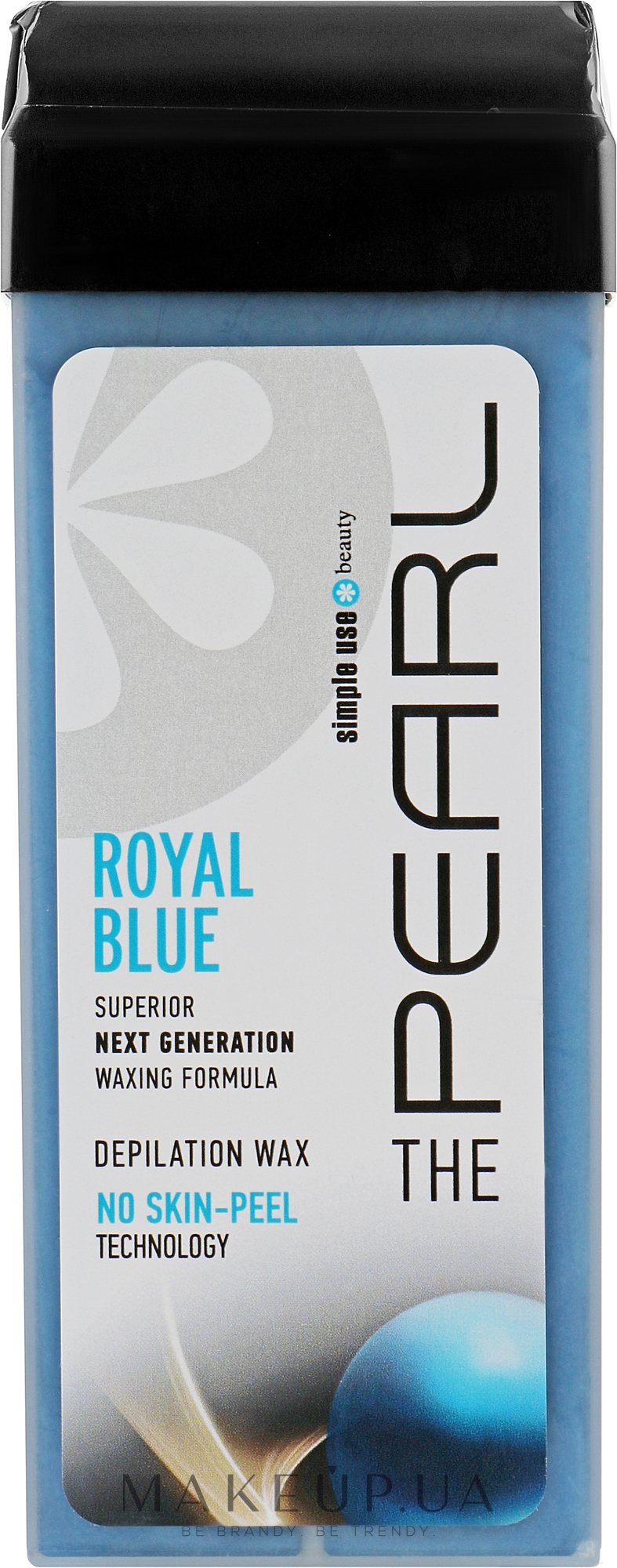 Полимерный воск для депиляции в картридже "Royal Blue" - Simple Use Beauty The Pearl Depilation Wax — фото 100ml