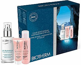 Духи, Парфюмерия, косметика Набор - Biotherm Life Plankton Sensitive Emulsion Set (emulsion/100ml + toner/30ml + foam/20ml)