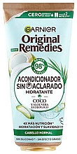 Несмываемый кондиционер "Кокос и алоэ вера" - Garnier Original Remedies Coconut & Aloe Vera Hydrating No Rinse Conditioner — фото N1