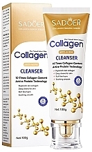 Пінка для вмивання з колагеном - Sadoer Collagen Anti-Aging Cleanser — фото N1