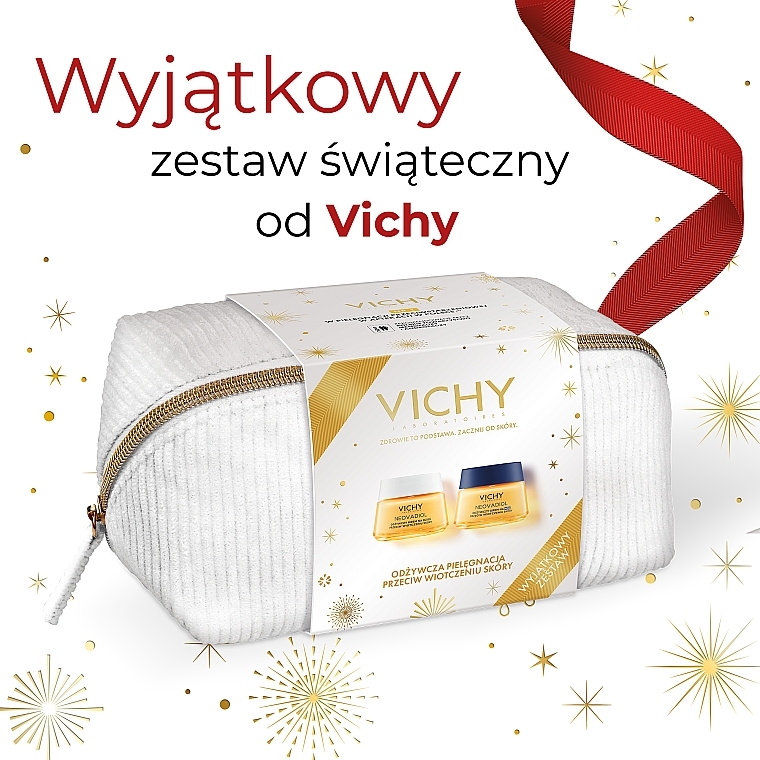 Набор по уходу за лицом - Vichy Neovadiol (d/cr/50ml + n/cr/50ml + pouch) — фото N4