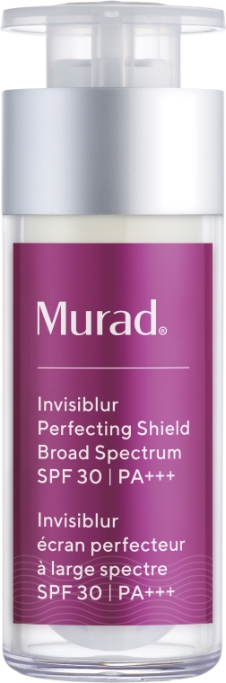 Сонцезахисний крем для обличчя - Murad Hydration Invisiblur Perfecting Shield Broad Spectrum SPF 30 PA+++ — фото N1