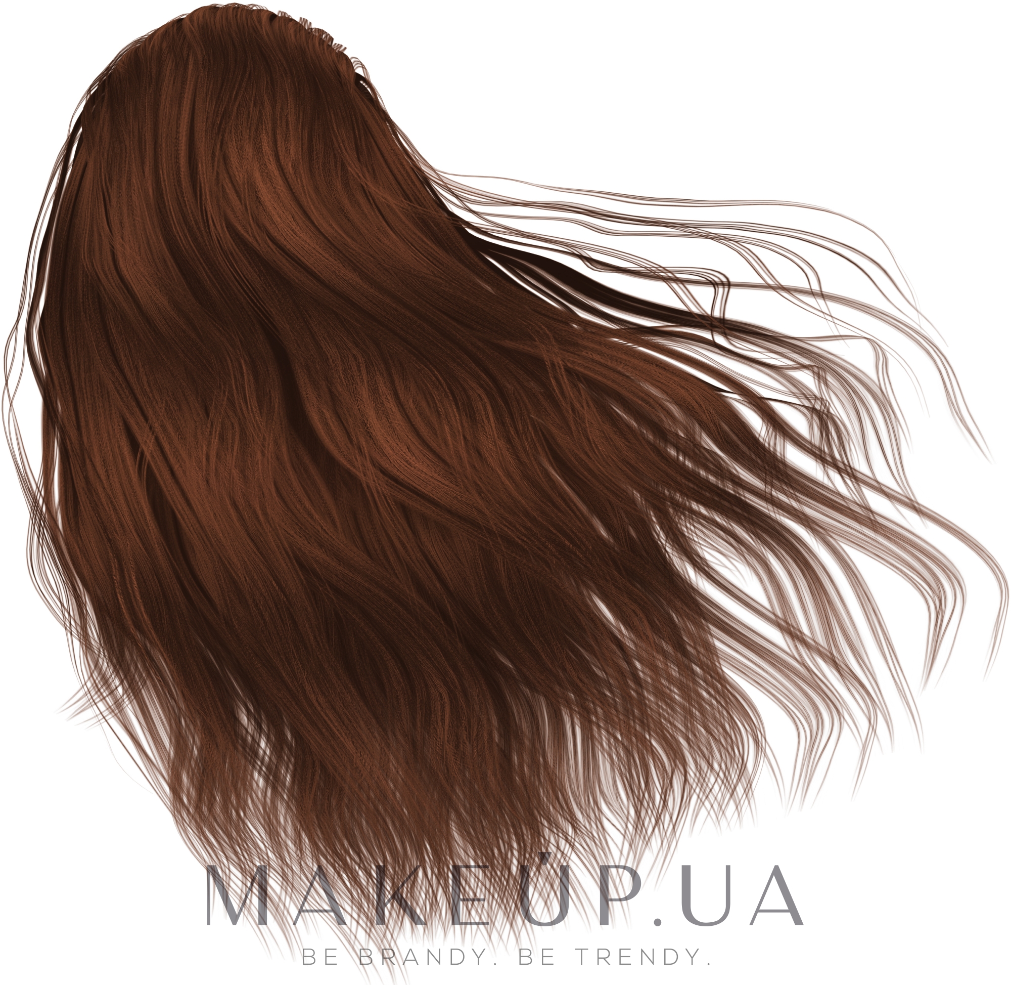 Крем-краска для волос - Krom K-Color — фото Mahogany Brown