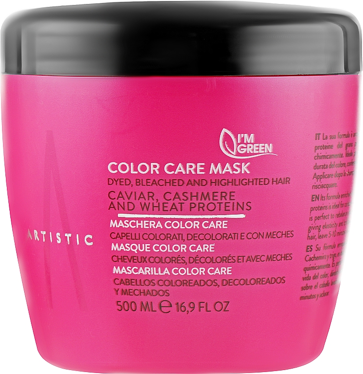 Маска для фарбованого волосся - Artistic Hair Color Care Mask — фото N1