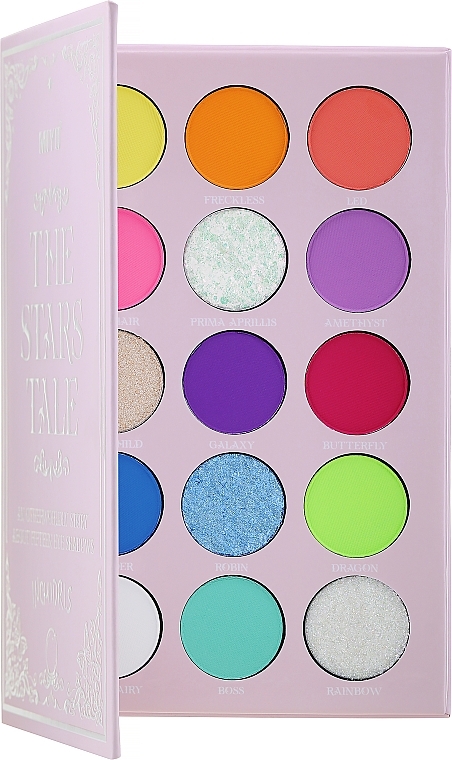 Палетка теней для век - Miyo The Stars Tale Eyeshadow Palette — фото N1