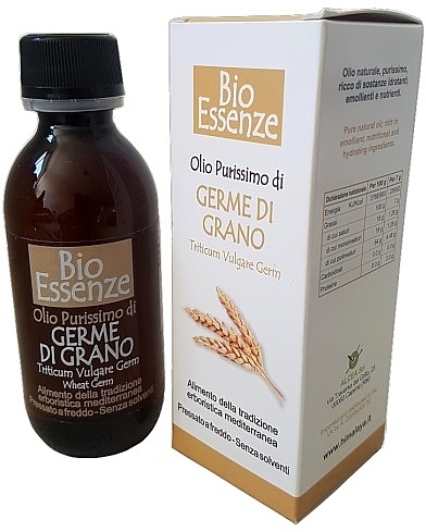 Масло зародышей пшеницы - Bio Essenze Wheat Germ Oil — фото N1